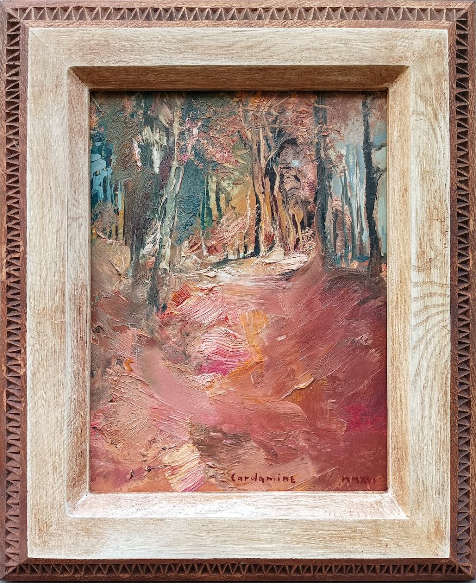 Obraz Cesta do lesa, akad. malíř Jan Řeřicha Cardamine