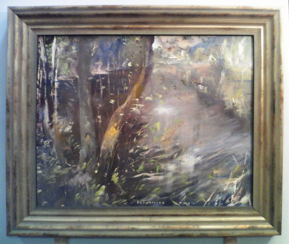 Obraz Lesní rybník, akad. malíř Jan Řeřicha Cardamine